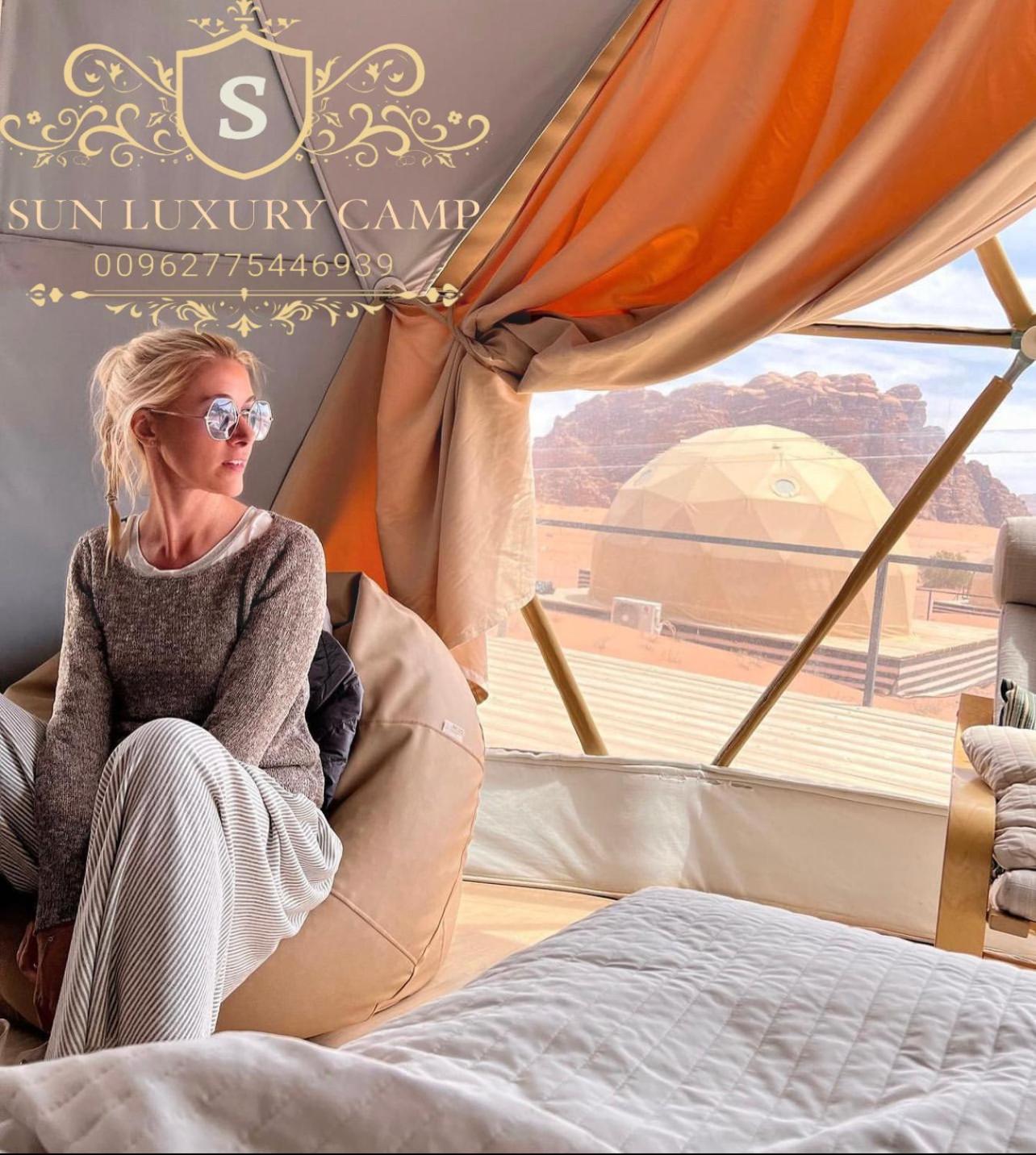 Apartmán Sun Luxury Camp &Tour Wadi Rum Exteriér fotografie